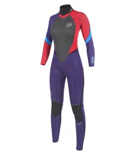 NP COMBINAISON SERENE LADY BACK ZIP 4/3mm 2016