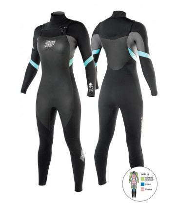 NP COMBINAISON SERENE LADY FRONT ZIP 5/4/3mm 2015