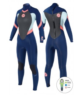 NP COMBINAISON SERENE LADY BACK ZIP 5/4/3mm 2015