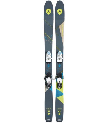 DYNASTAR CHAM 2.0 WOMEN 97 + SPX 12 DUAL WTR B100 White Blue 2017