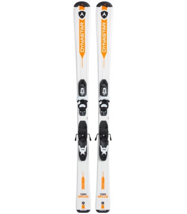 DYNASTAR  TEAM SPEED 100-130 (KID-X)  + KID-X 4 B76 Black White 2017