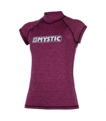 MYSTIC STAR S/S RASHVEST WOMEN PINK